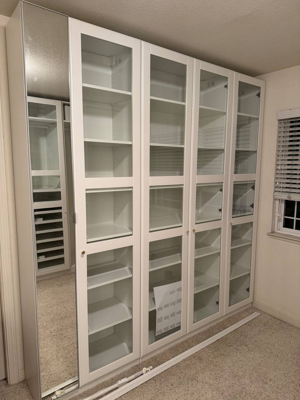Shelving installation